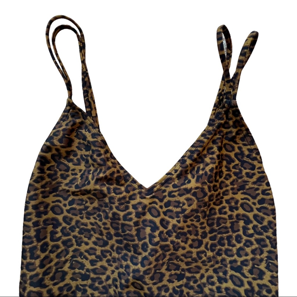 Kendall + Kylie Leopard Cheeky CrissCross Swimsuit - Picture 10 of 14